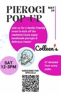Babci Flyer s - various pop ups 2025