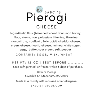babcis cheese food label march 2025